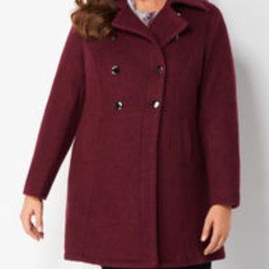 Plus Size Peacoat